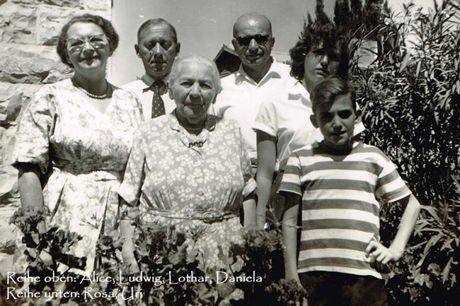 Familie in Jerusalem